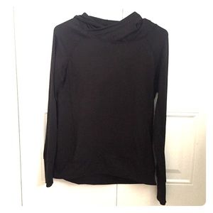 Asics Black hooded top